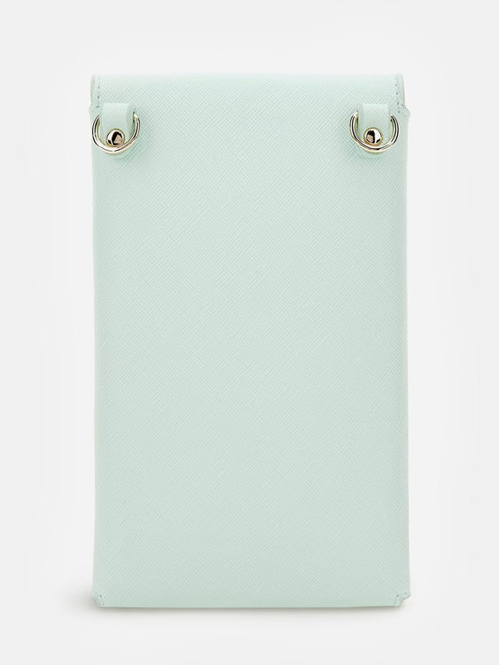 Saffiano pouzdro na mobil – GUESS, Zelená barva Ženy