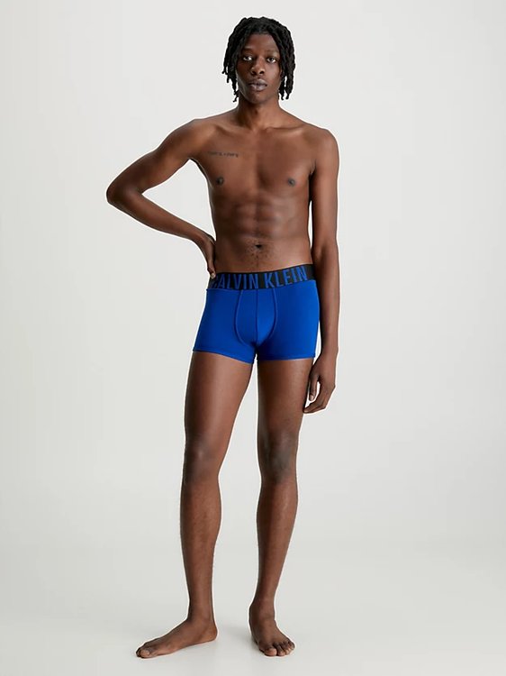 Intense Power boxery 2ks Modrá, Zelená barva Muži