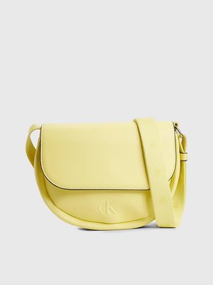 Calvin Klein Jeans – Ultralight Saddle crossbody, Žlutá barva