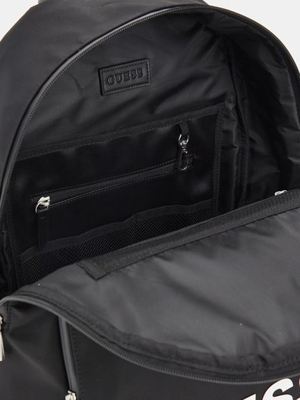 Módní Maxi Logo batoh, Černá barva, 2023