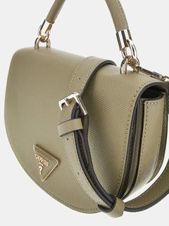 Zelená barva, Gizele Mini Saddle crossbody