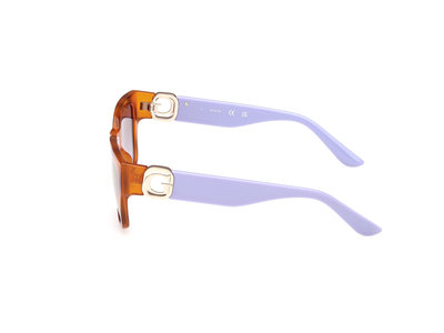 Sluneční brýle – GUESS, Fialová, Hnědá, Zvířecí  barva Ženy