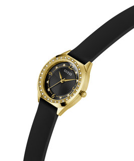Luxusní Charlotte hodinky, Černá, Zlatá barva, UNI