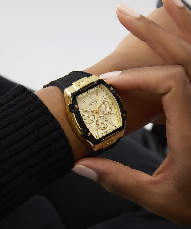 Černá, Zlatá barva, Phoenix hodinky