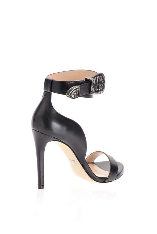 Módní Curcuma sandály, Černá barva, 2020