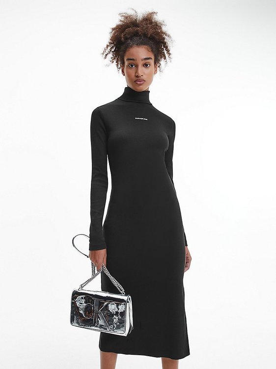 Luxusní J20J216745-BEH šaty l/s, XS, S, M, L