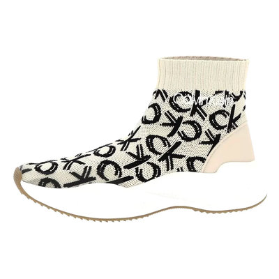 Calvin Klein Jeans – Kotníkové Tenisky, Béžová barva