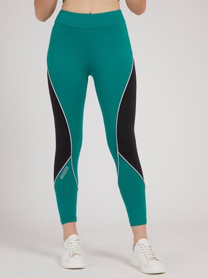 Módní Doreen legíny, Tyrkysová, Zelená barva, 2021