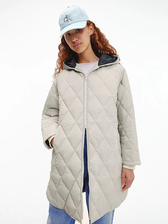 Liner bunda – Calvin Klein Jeans, Šedá barva Ženy