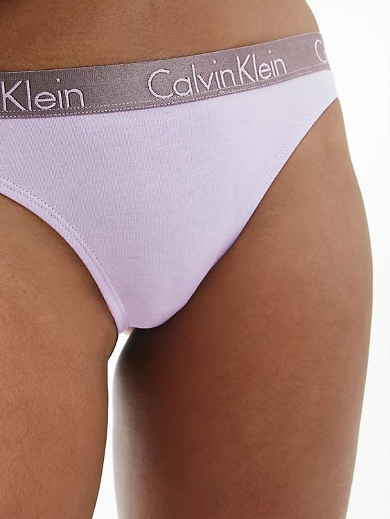 Luxusní Radiant Cotton tanga, Fialová barva, XS, S, M