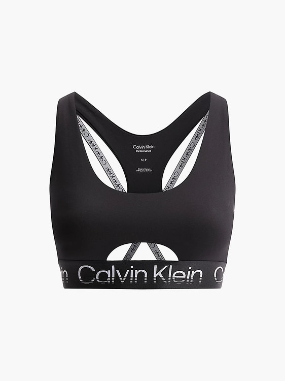 WO sportovní podprsenka Černá barva Ženy