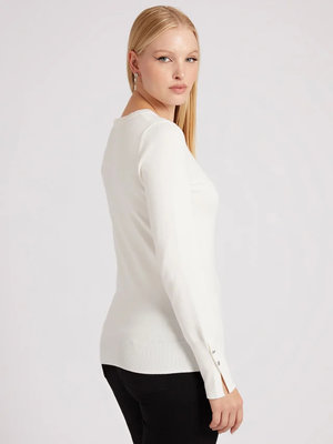Gena svetr Bílá barva Ženy