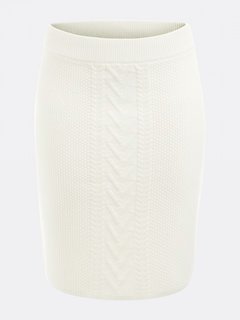 Luxusní Coraline sukně, Bílá barva, XS, S, M