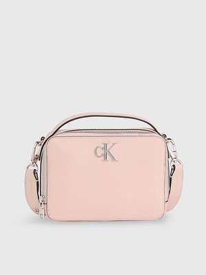 Calvin Klein Jeans – Minimal Monogram crossbody, Růžová barva
