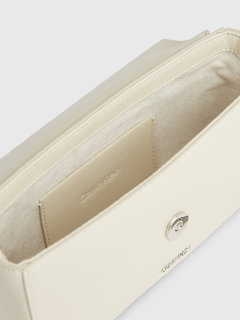Calvin Mini crossbody Bílá, Krémová barva Ženy