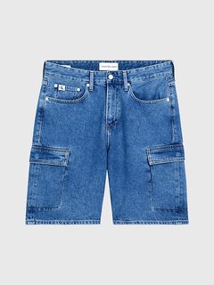 Calvin Klein Jeans – 90'S Loose Denim šortky, Modrá barva 1