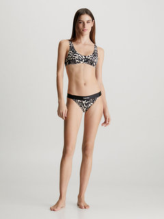 CK Refined Waistband plavky Bílá, Černá, Hnědá, Multi barva Ženy