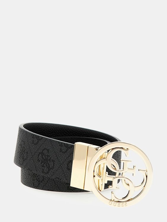 GUESS – Noelle pásek, Černá barva