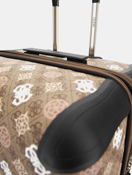 Luxusní Eliette Logo 28 kufr, Béžová, Hnědá barva, -