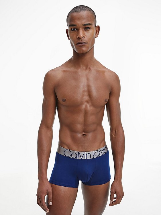 Boxerky – Calvin Klein Underwear, Modrá barva Muži