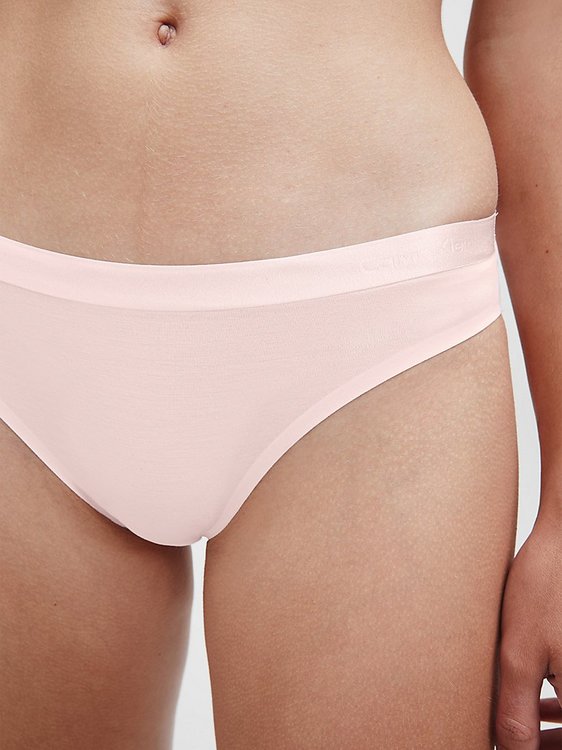 Luxusní Ck Black Kalhotky, Růžová barva, S