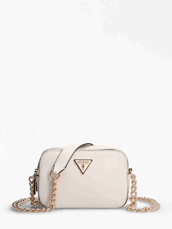 Guess – Noelle crossbody, Krémová barva 2