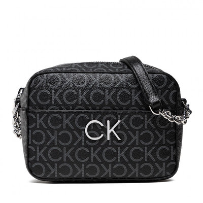 Calvin Klein Jeans – Re lock crossbody, Černá barva
