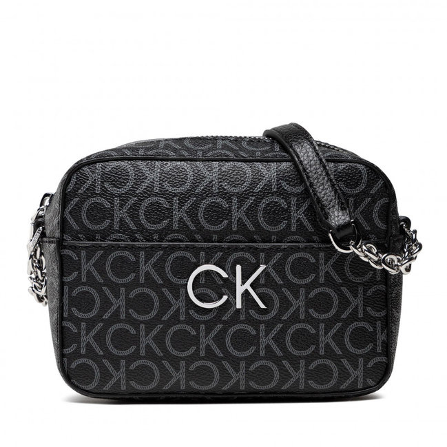 Calvin Klein Jeans – Re lock crossbody, Černá barva