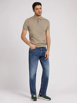 Luxusní Bryan polo tričko, Béžová barva, M, L, XL