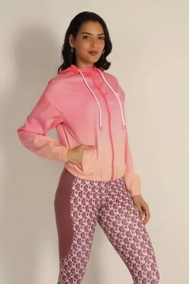 Módní Clematis bunda, Oranžová, Růžová barva, 2022