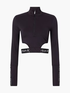 Zip top Černá barva Ženy