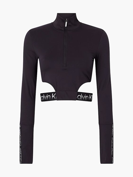 Zip top Černá barva Ženy