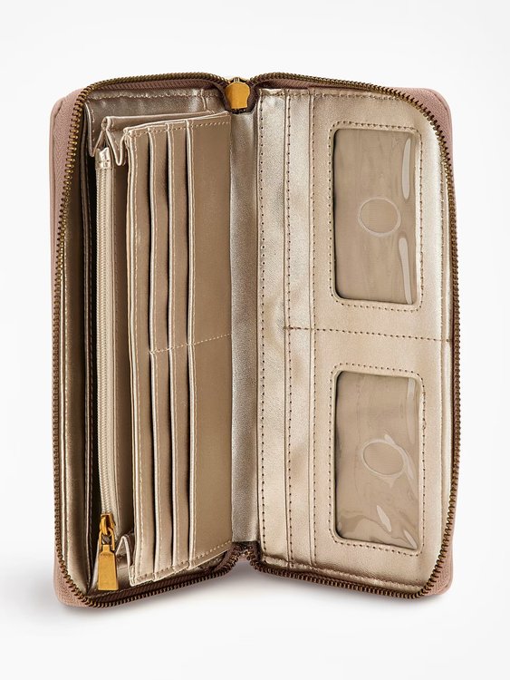 Módní Berta peněženka, Růžová barva, 2023