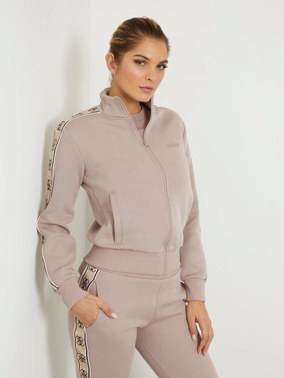 GUESS – V2YQ16KB3P2-G4Q9 MIKINA NA ZIP L/S