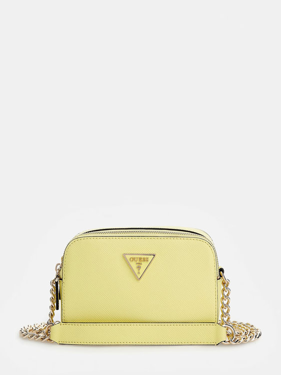 GUESS – Noelle crossbody, Žlutá barva