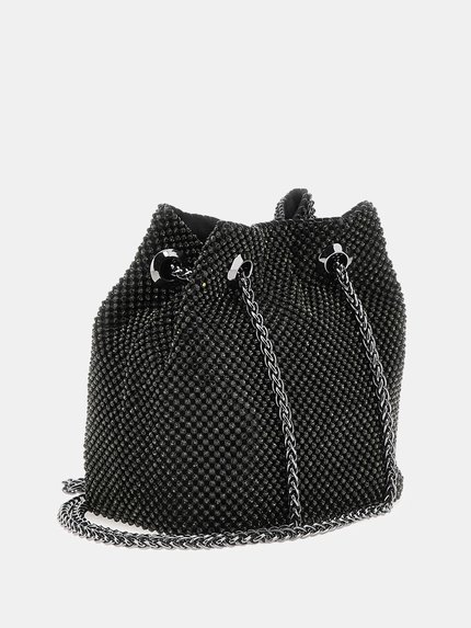 Módní Lua Pouch kabelka, Černá barva, 2024