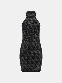 GUESS, Černá barva Celeste Quattro G šaty