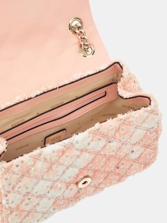 Rianee Quilt crossbody Růžová barva Ženy