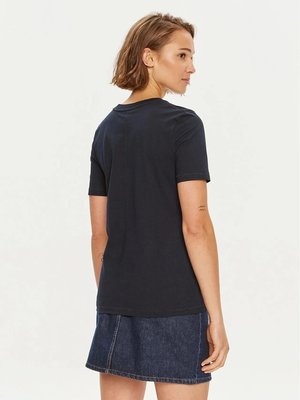 Reg Script triko – Tommy Hilfiger, Modrá barva Ženy