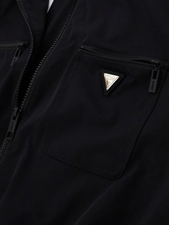 Aurlie Full Zip šaty Černá barva Ženy