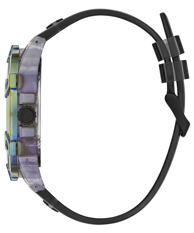 Módní King hodinky, Černá, Iridiscentní barva, 2024