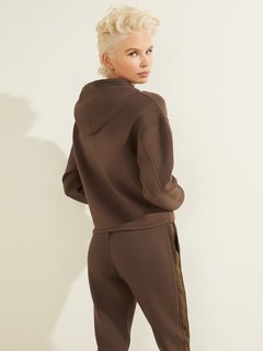 Guess, Hnědá barva Alisa mikina