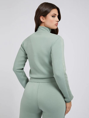 Módní Allie mikina, Zelená barva, 2022