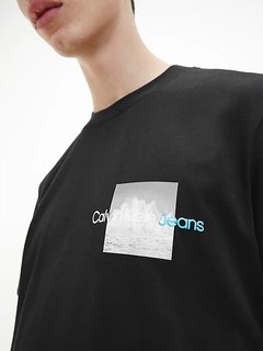 Luxusní Splash Graphic triko, Černá barva, XS, S, M, XXL