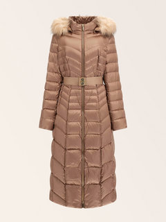 Luxusní Chantal kabát, Béžová barva, 38, 40, 42