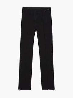 Slim Fit kalhoty Černá barva Ženy