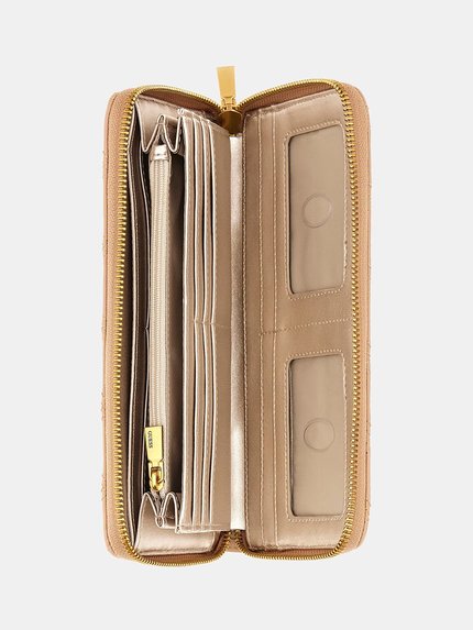Módní Giully peněženka, Béžová barva, 2023