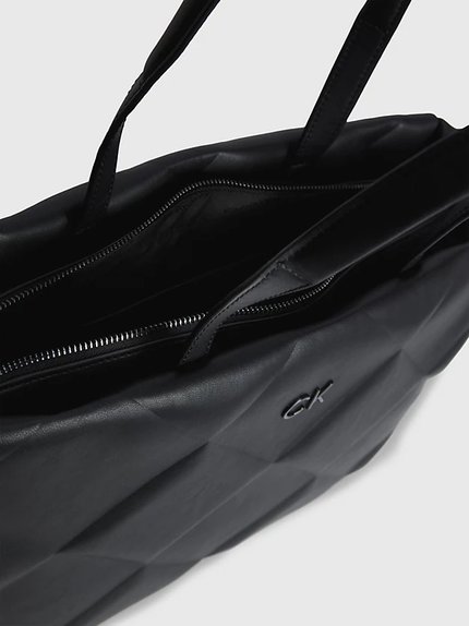 Módní Re-Lock kabelka, Černá barva, 2023