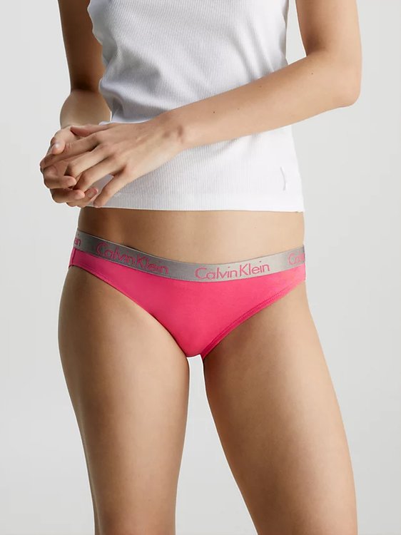 Radiant Cotton bikiny – Calvin Klein Underwear, Růžová barva Ženy