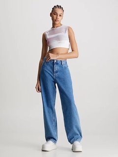 Luxusní Cropped Tank top, Bílá, Multi, Růžová barva, XS, S, M